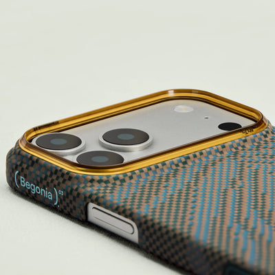 Pitaka Ultra-Slim Case With PitaTap Camera Control for iPhone 17 Pro - Breath of Veins