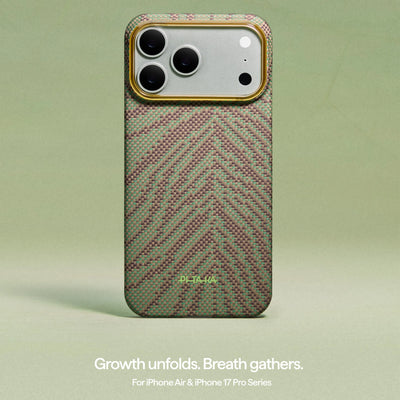 Pitaka Ultra-Slim Case With PitaTap Camera Control for iPhone 17 Pro Max - Breath of Veins