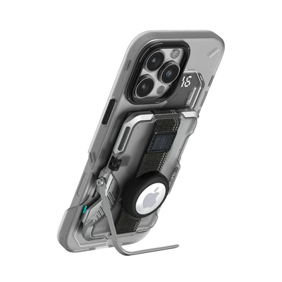 Aulumu Multi-Tool Magnetic Metal Wallet Frosted Cover MagSafe - G03