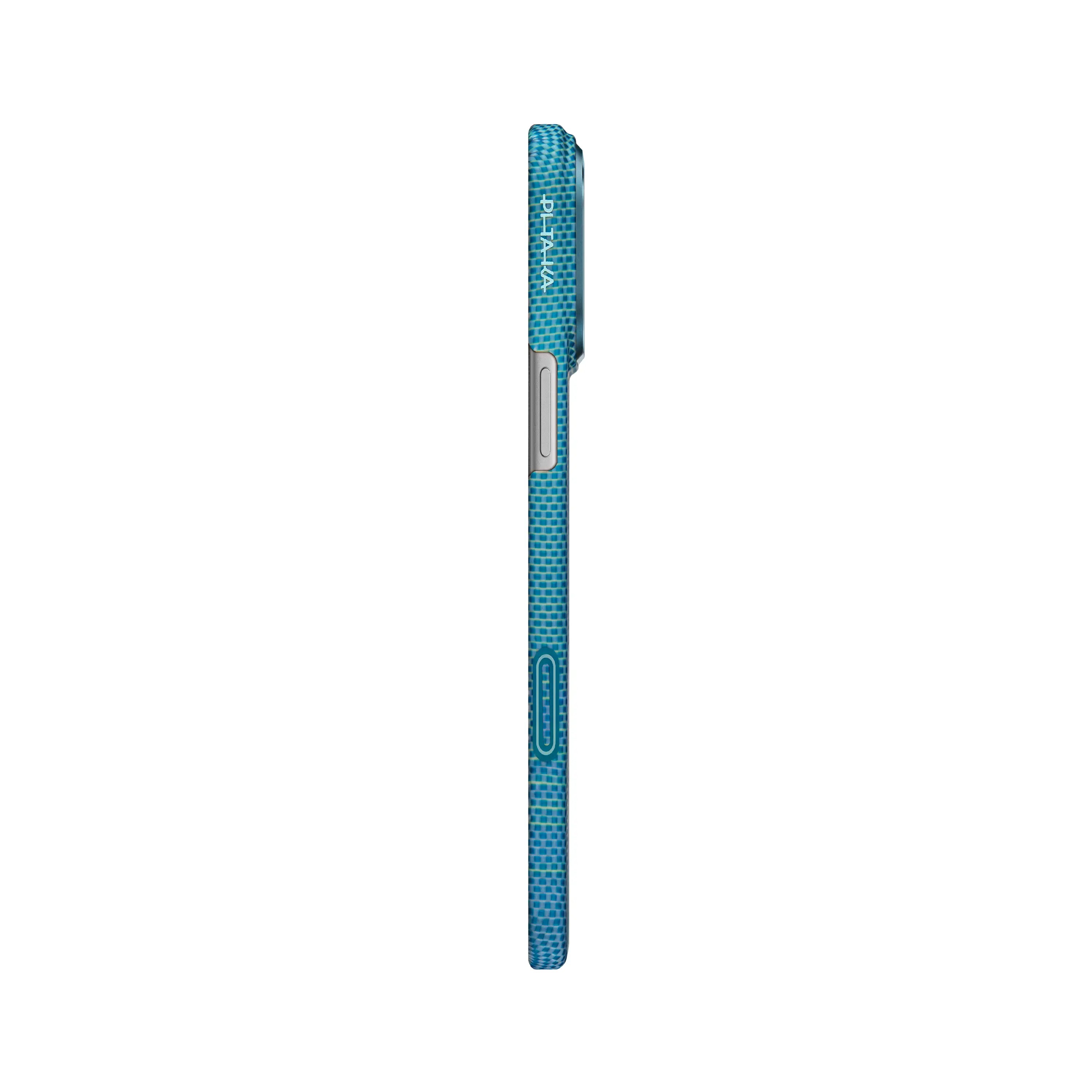 Pitaka Aramid Ultra-Slim Case With PitaTap for iPhone 17 Pro - Lucid Blue