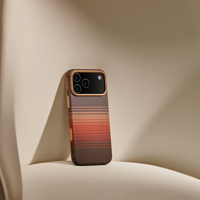 Pitaka Aramid Fiber Pro-Guard Case for iPhone 17 Pro - Sunset