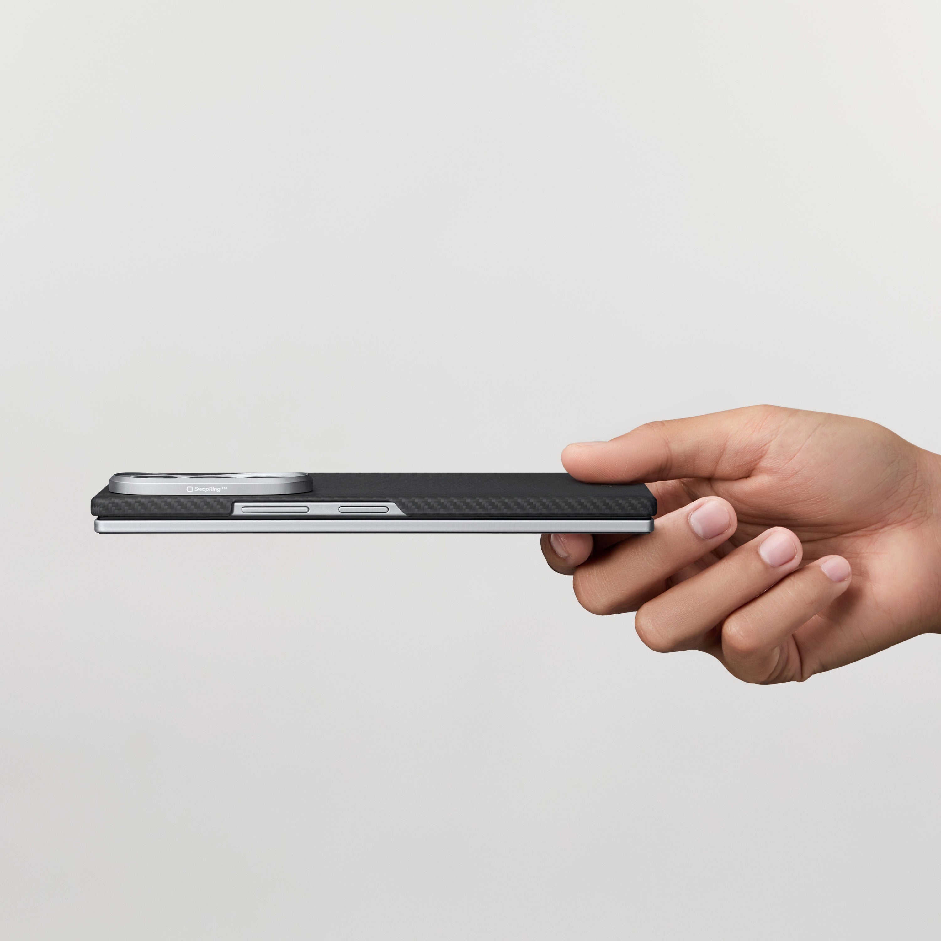 Pitaka Z Fold 8 Ultra Fusion Weaving Case With Ultra-Slim Touch - Black/Gray