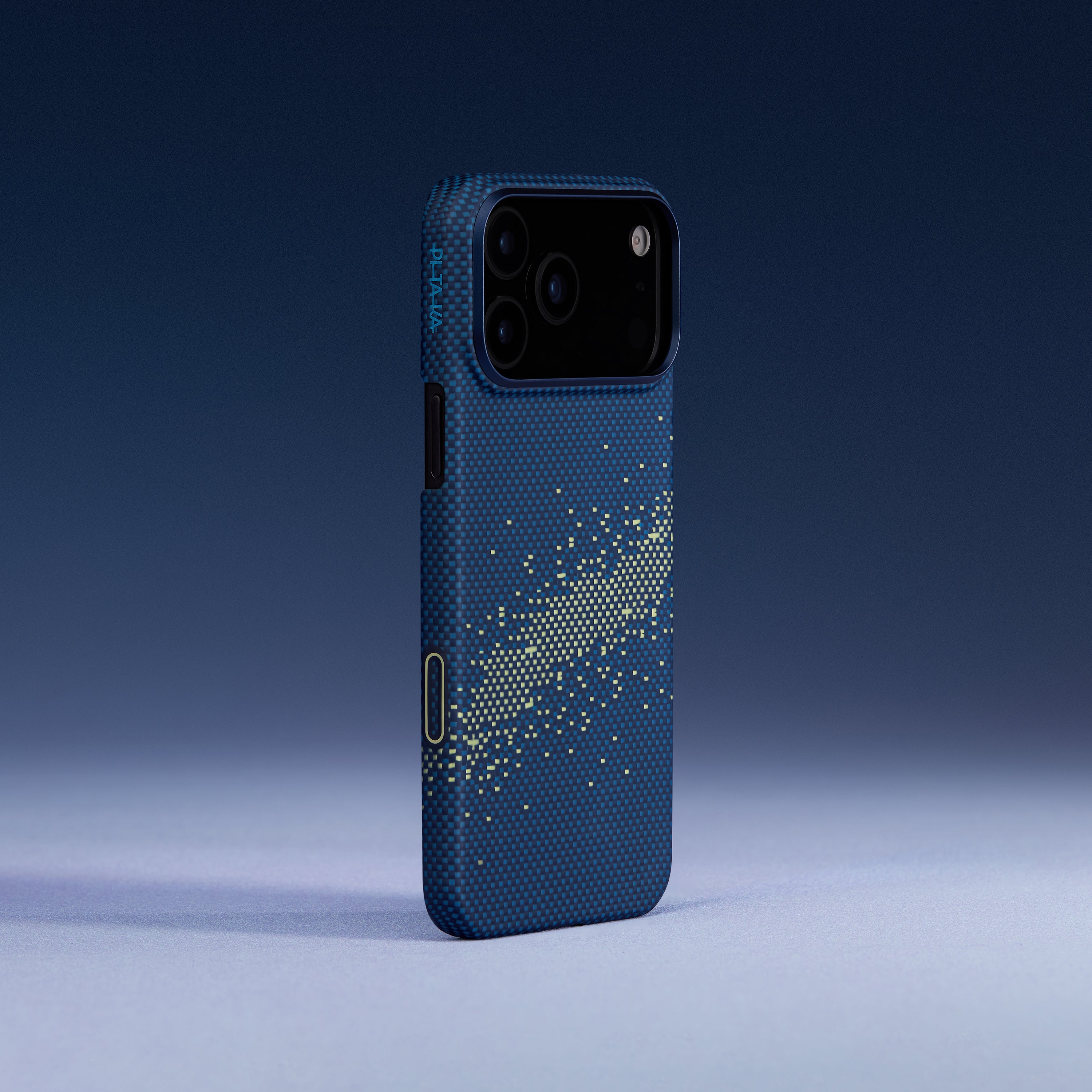 Pitaka Aramid Fiber Ultra-Slim Case With PitaTap Camera Control for iPhone 17 Pro Max - Milky Way Galaxy