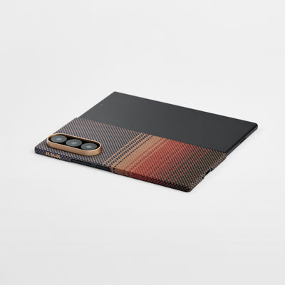 Pitaka Z Fold 7 Fusion Weaving Case With Ultra-Slim Touch - Sunset