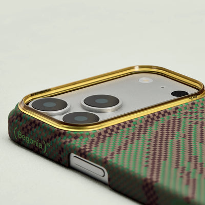 Pitaka Ultra-Slim Case With PitaTap Camera Control for iPhone 17 Pro Max - Breath of Veins