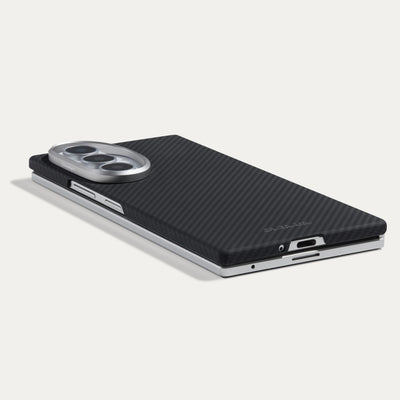 Pitaka Z Fold 8 Ultra Fusion Weaving Case With Ultra-Slim Touch - Black/Gray
