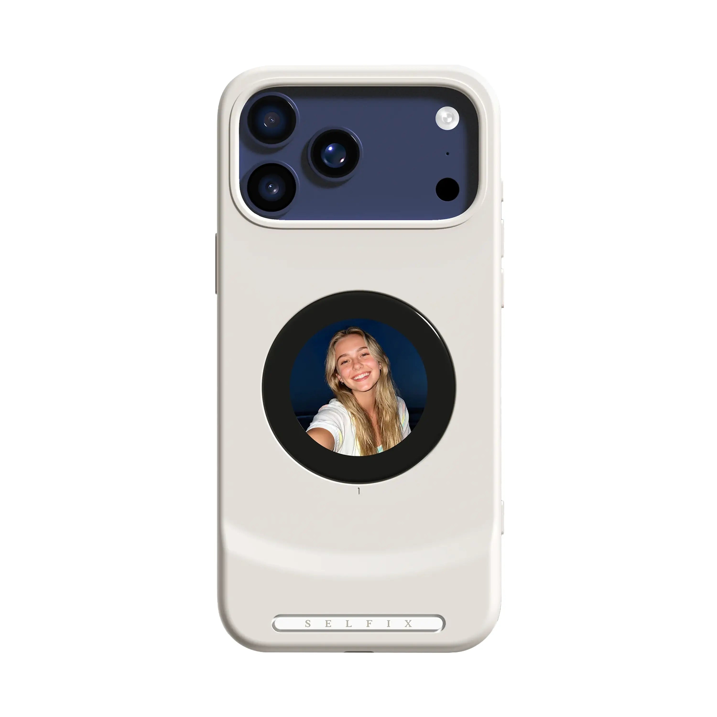 Selfix Shockproof Case With Selfie Screen For iPhone 17 Pro Max