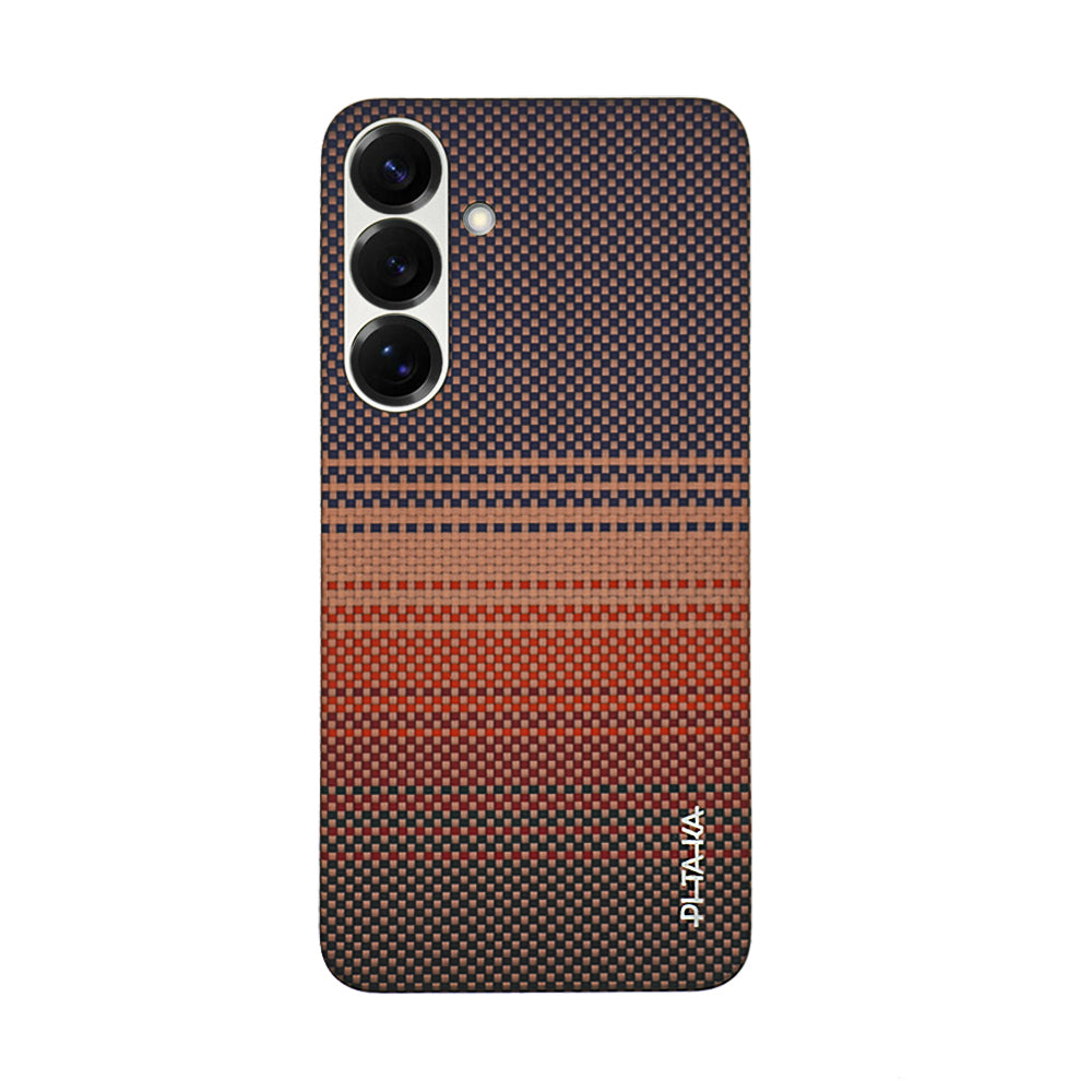 Pitaka Tactile Woven Case for Samsung S25 - Sunset