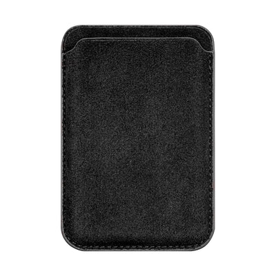 A-Case Alcantara Leather Premium Magnetic Card Holder - Kadife