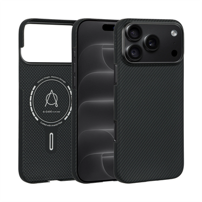 A-Case Ultra Slim 1500D Aramid Fiber Case For iPhone 18 Pro - Kavar
