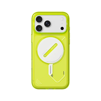 Aulumu Transparent Luminous Case With Camera Control Cover for iPhon 18 Pro - A18