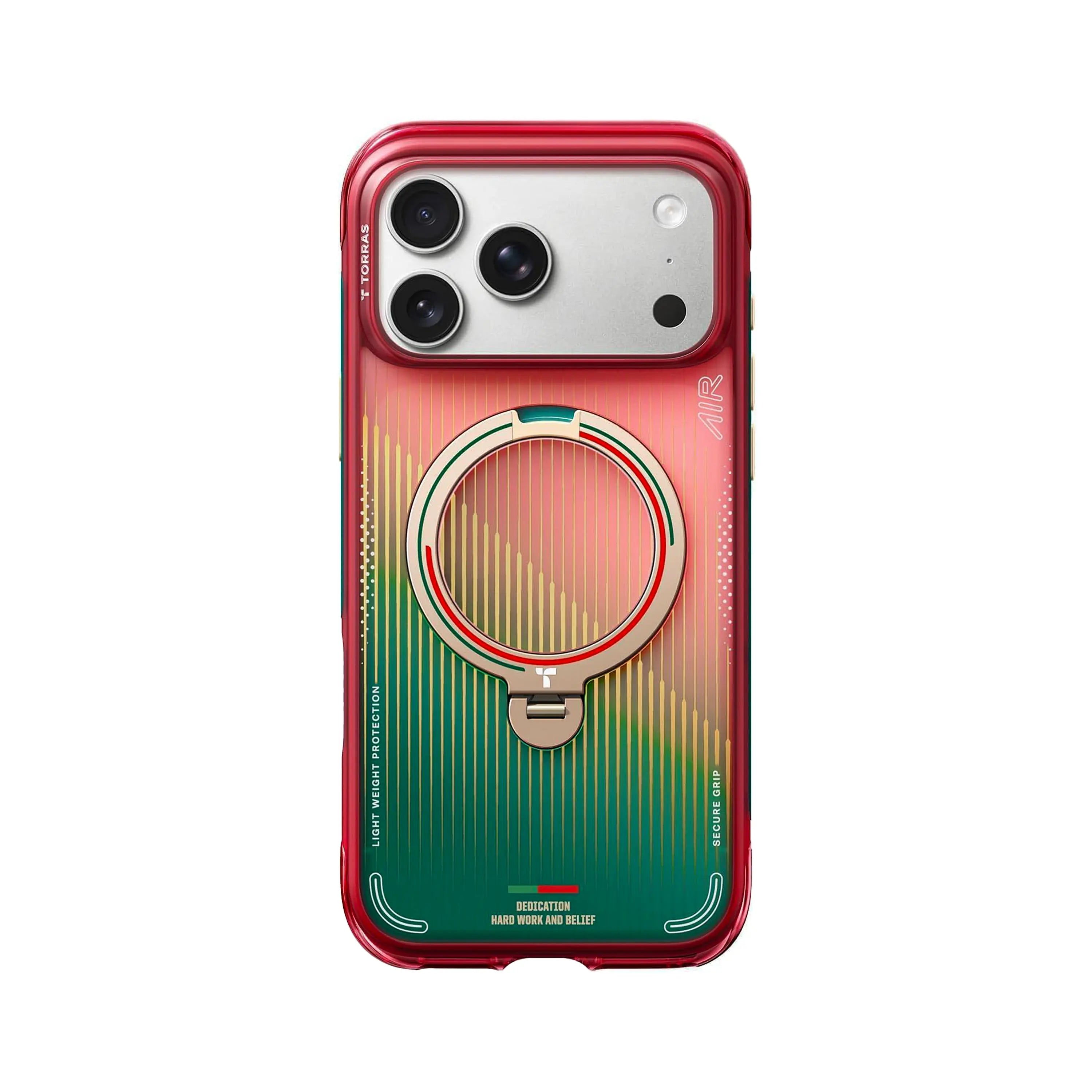 Torras Ostand Q3 Air Case With Stand for iPhone 17 Pro - Portuguese