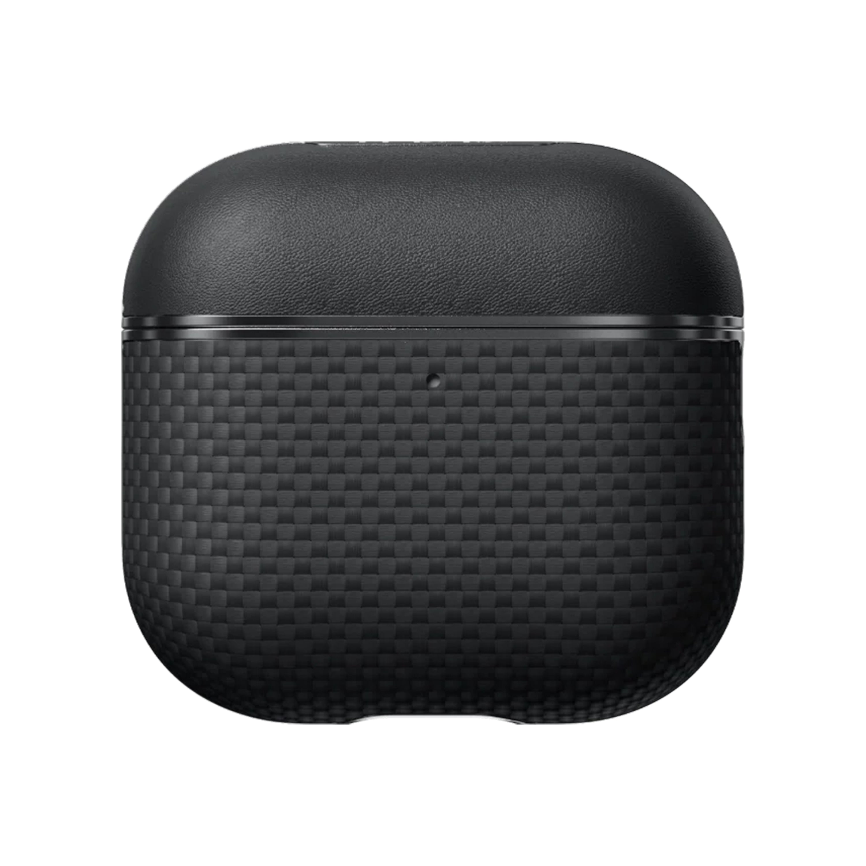 Pitaka Aramid Fiber Case for AirPods 4 - Black/Gray