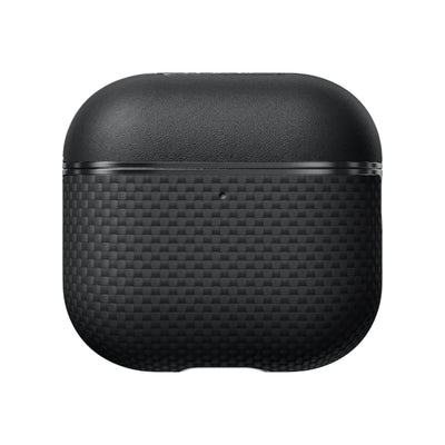 Pitaka Aramid Fiber Case for AirPods 4 - Black/Gray