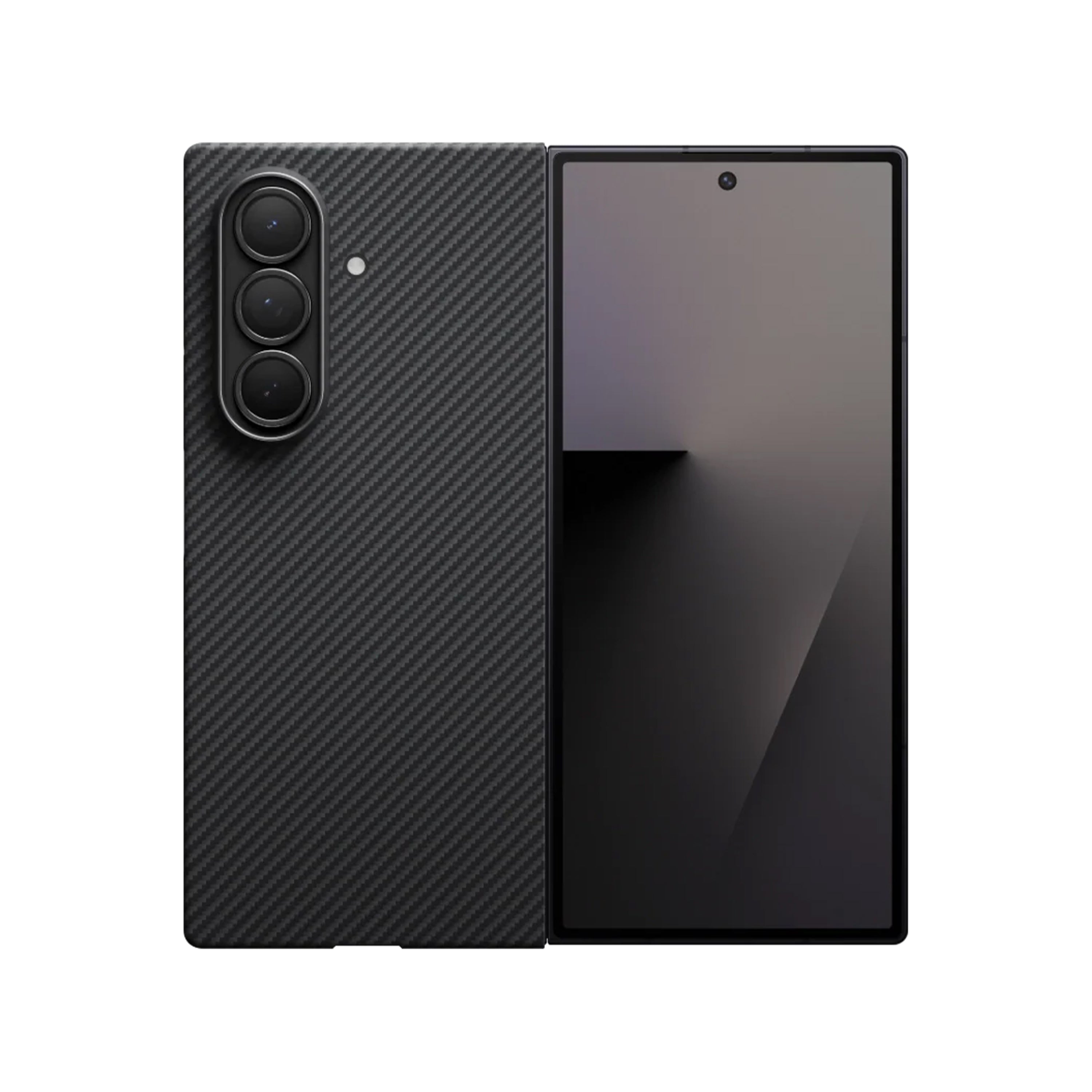 Pitaka Z Fold 7 Fusion Weaving Case With Ultra-Slim Touch - Black/Gray