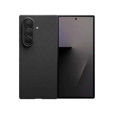 Pitaka Z Fold 7 Fusion Weaving Case With Ultra-Slim Touch - Black/Gray