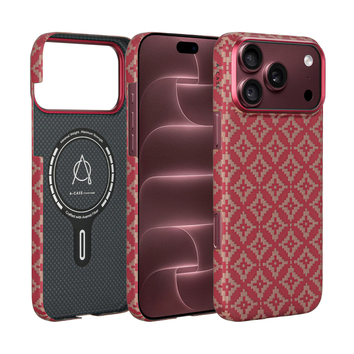 A-Case Ultra-Slim Aramid Fiber Case For iPhone 18 Pro - Geora