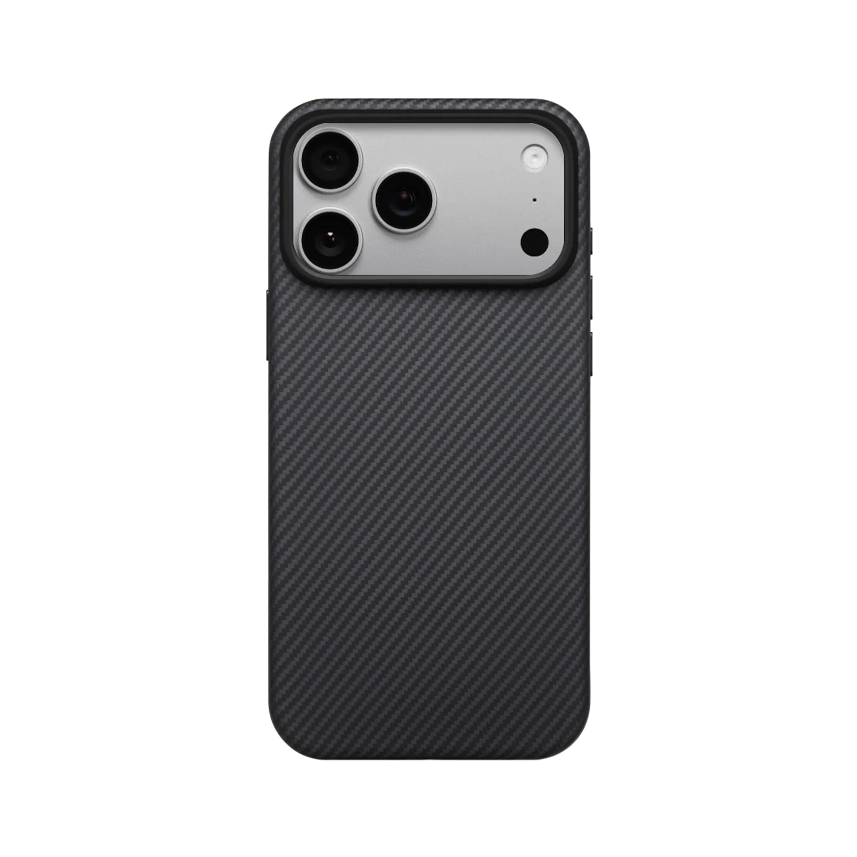 Pitaka Aramid Fiber Ultra-Guard Case for iPhone 17 Pro - Black/Gray
