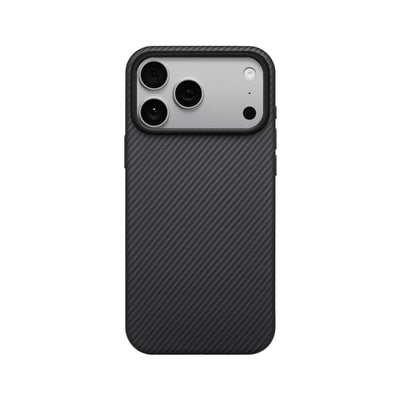 Pitaka Aramid Fiber Ultra-Guard Case for iPhone 17 Pro - Black/Gray