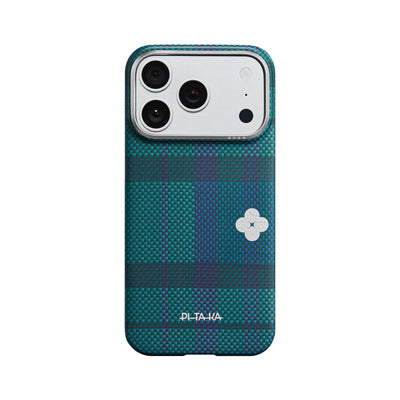 Pitaka Ultra-Slim Case With PitaTap Camera Control for iPhone 17 Pro Max - Forest Dawn