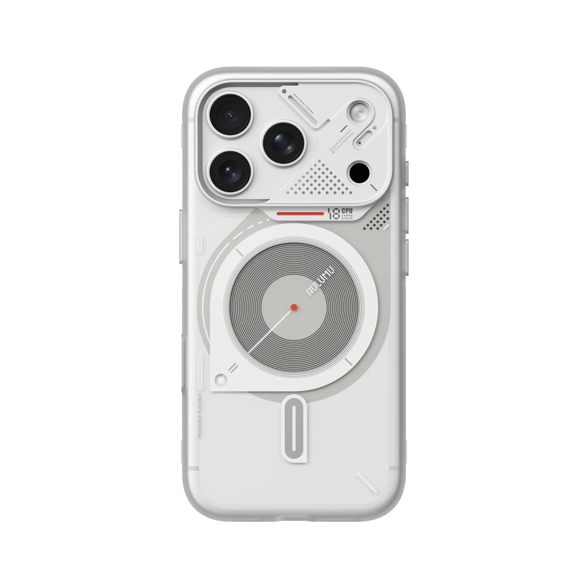 Aulumu Frosted TPU Full-Cover Case for iPhone 18 Pro Max - Hyper
