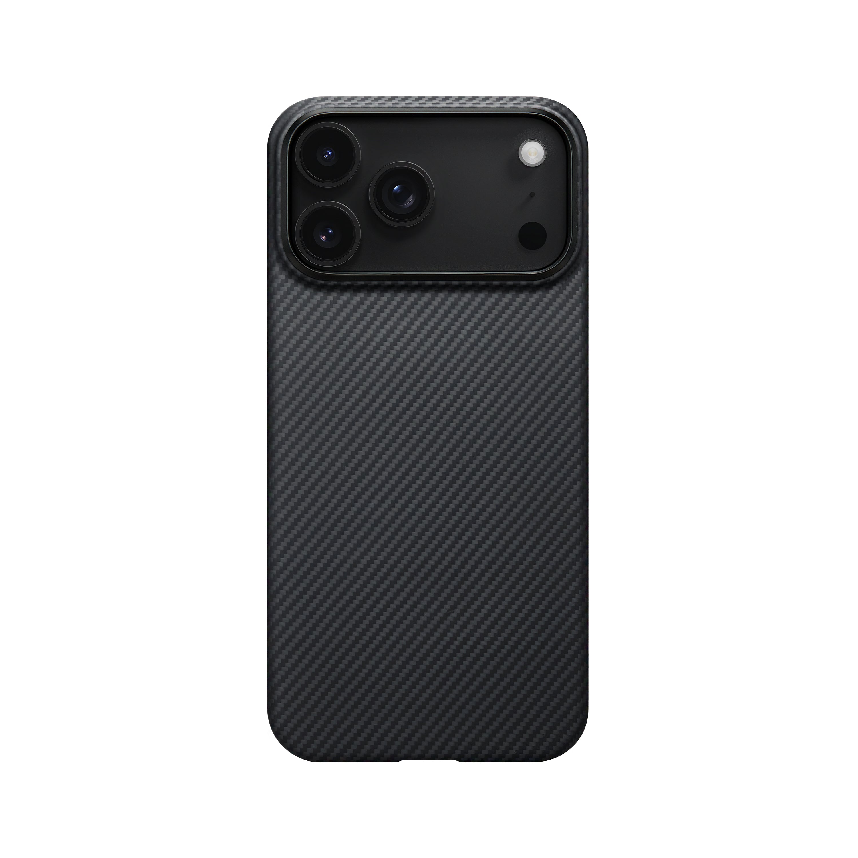 Pitaka Aramid Fiber Ultra-Slim Case With PitaTap Camera Control for iPhone 17 Pro - Black/Gray