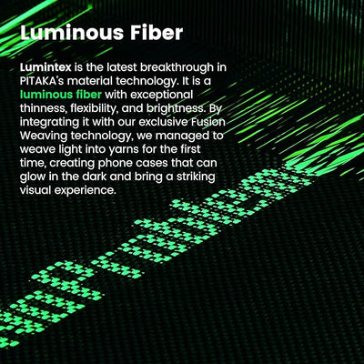 Aries Collaborative Luminous Case Tactile Woven Case for iPhone 16 Pro Max - No Problemo