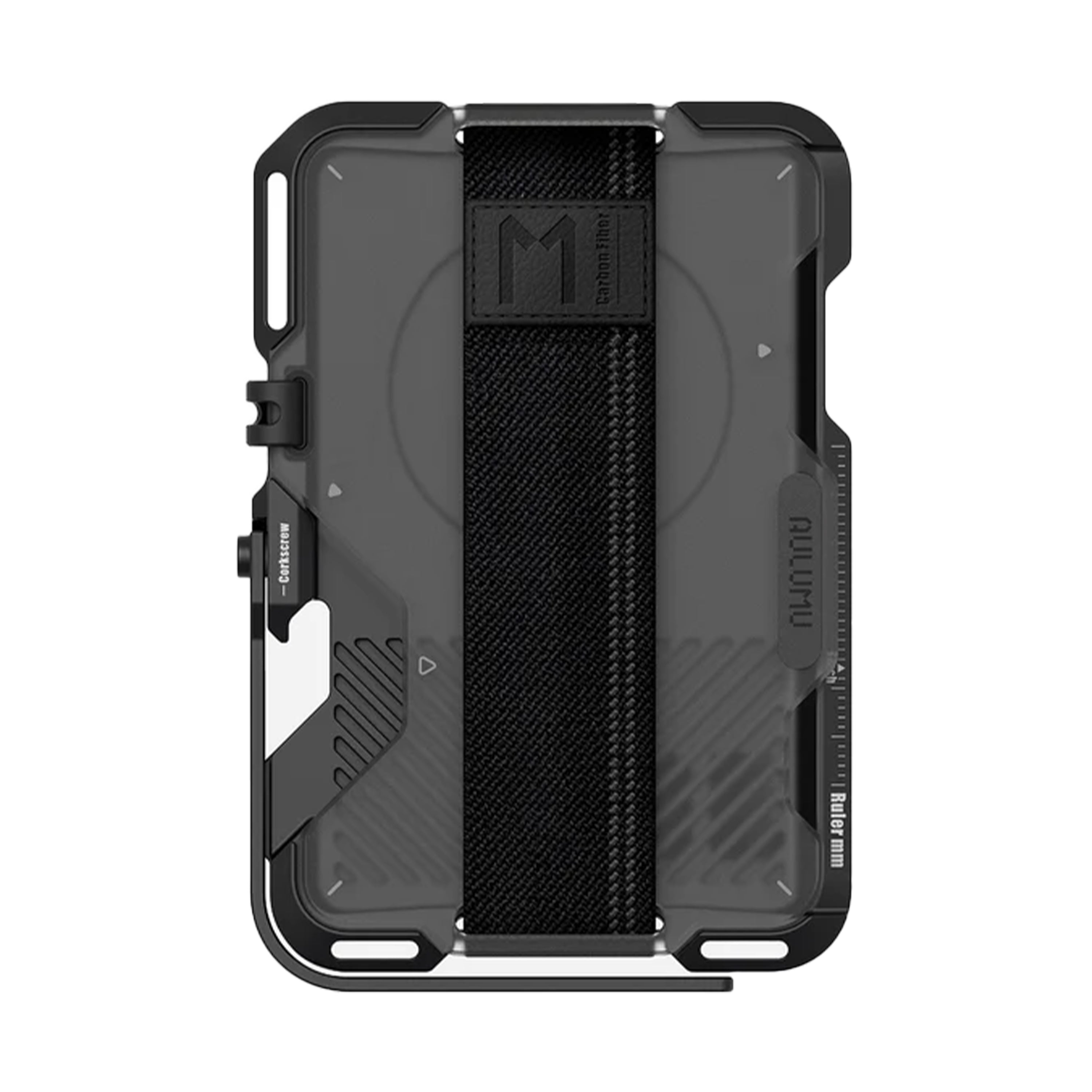 Aulumu Multi-Tool Magnetic Metal Wallet Frosted Cover MagSafe - G03