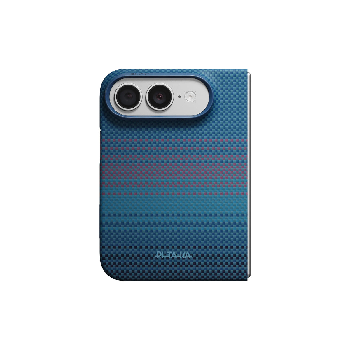 Pitaka Edge Aramid Fiber Case With PitaTap Camera Control For iPhone Duo - Moonrise