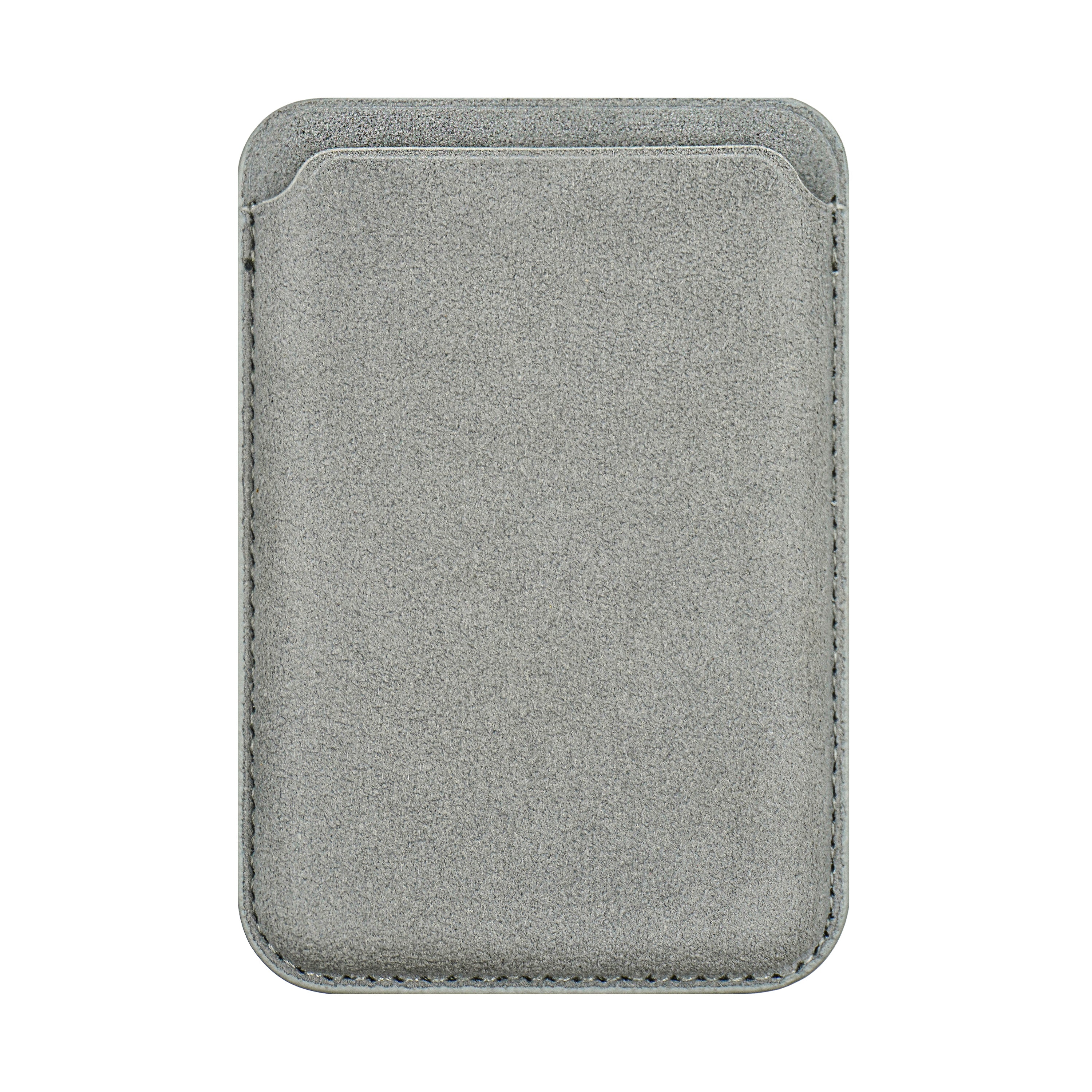 A-Case Alcantara Leather Premium Magnetic Card Holder - Kadife