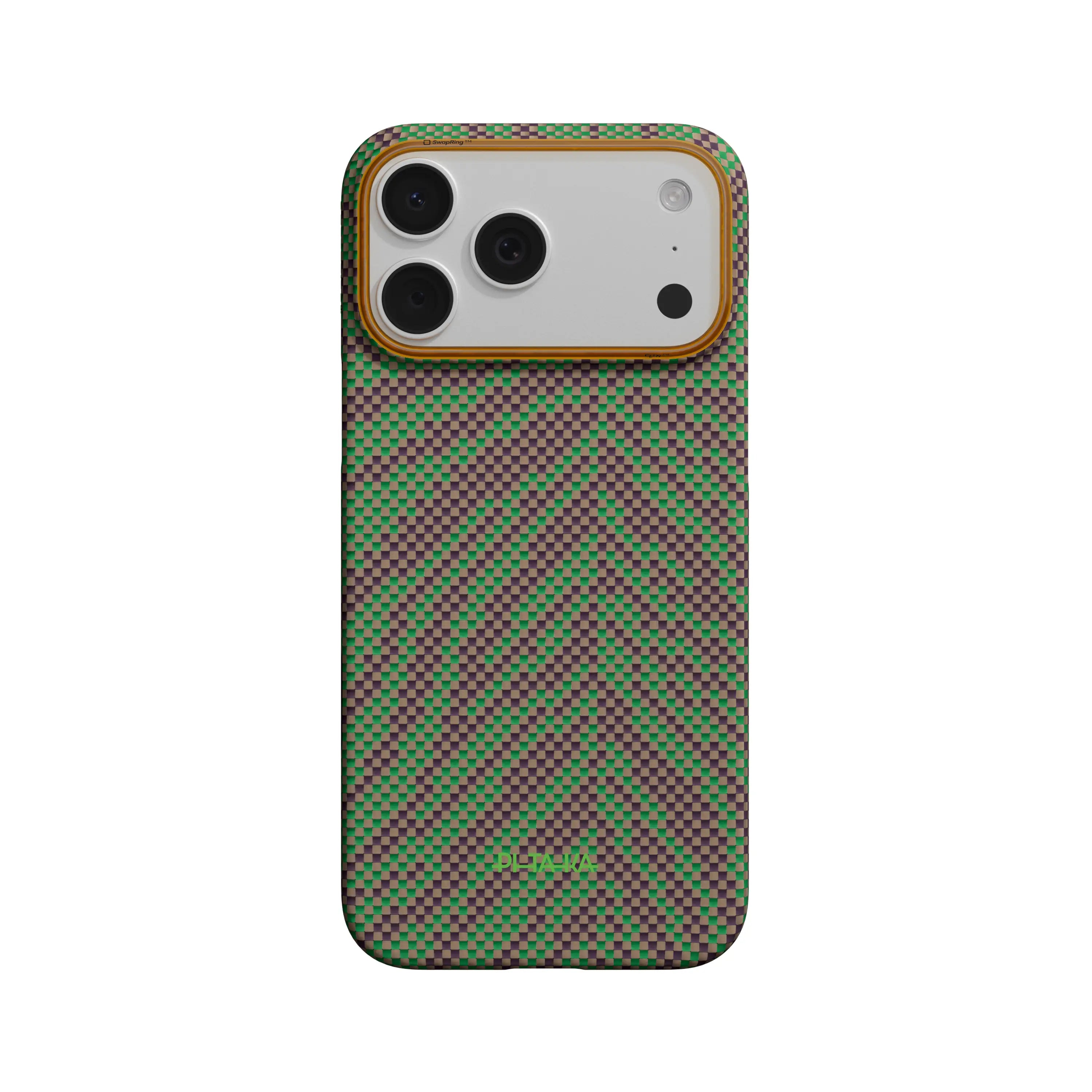 Pitaka Ultra-Slim Case With PitaTap Camera Control for iPhone 17 Pro Max - Breath of Veins