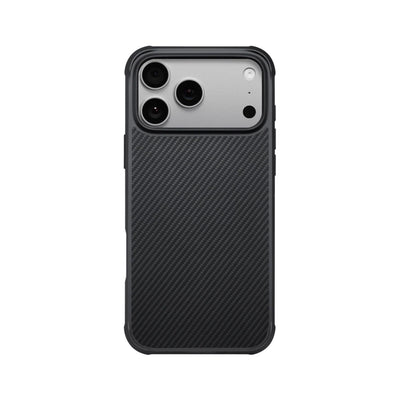 Pitaka Aramid Fiber Pro-Guard Case for iPhone 17 Pro - Black/Gray