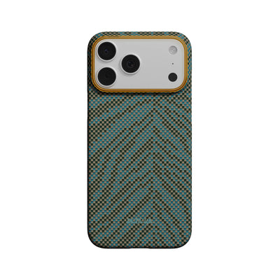 Pitaka Ultra-Slim Case With PitaTap Camera Control for iPhone 17 Pro - Breath of Veins