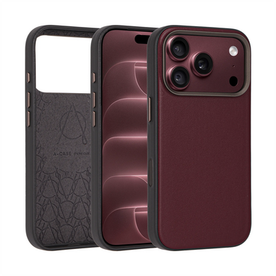 A-Case Vegan Leather Case For iPhone 18 Pro - Kilyos