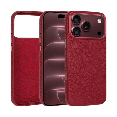 Amur Genuine Leather Case for iPhone 18 Pro