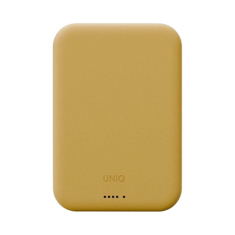 Uniq Lexa 5000 Premium Leatherette Magnetic Power Bank