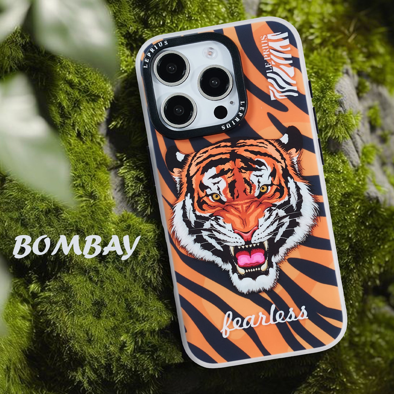 Le Prius Bombay IMD Print Case For iPhone 16 Series - Tiger