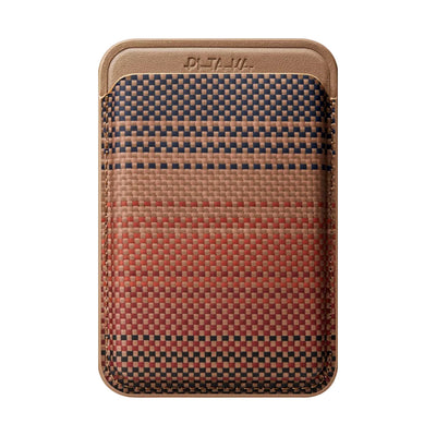 Pitaka Magnetic Woven Wallet - Sunset