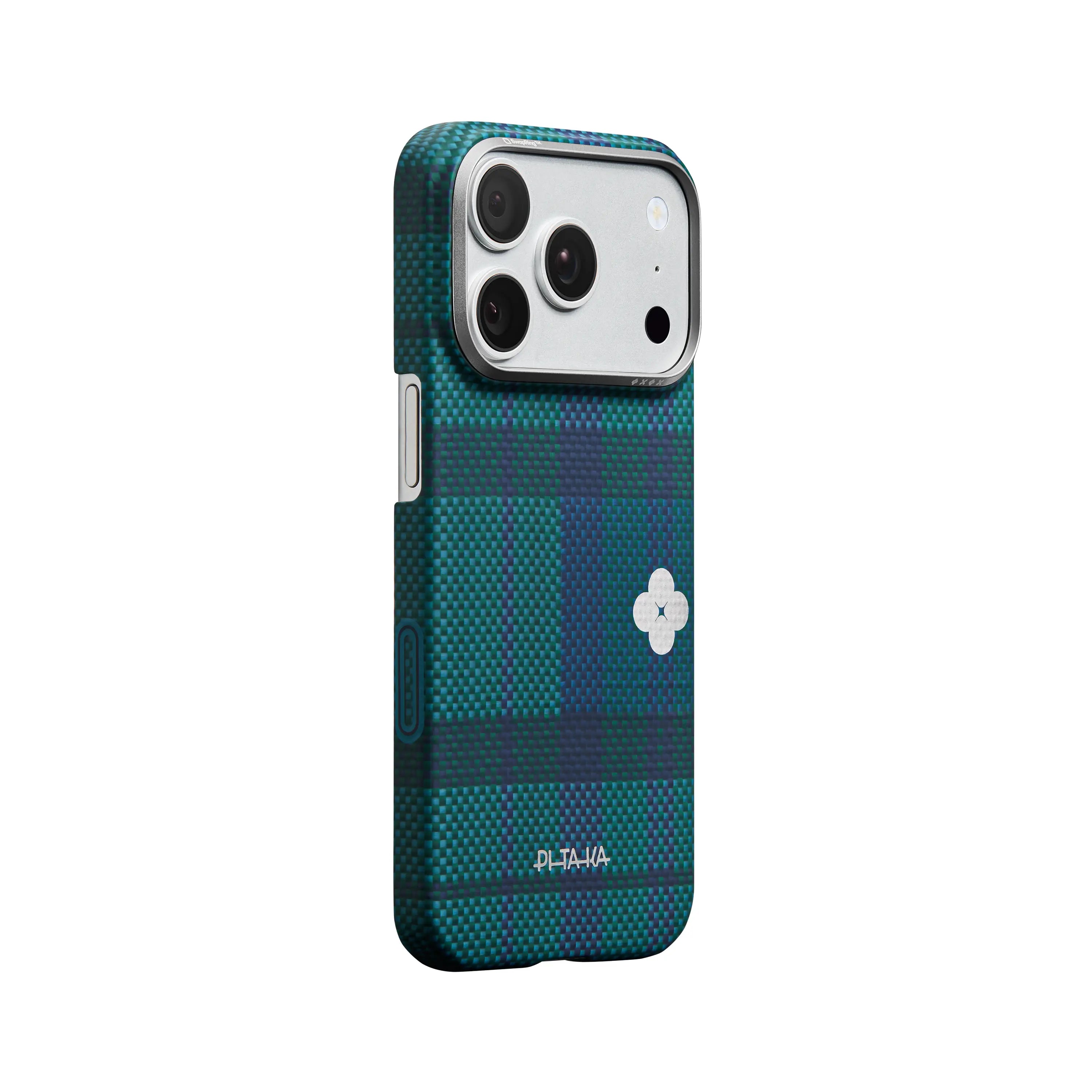Pitaka Ultra-Slim Case With PitaTap Camera Control for iPhone 17 Pro Max - Forest Dawn
