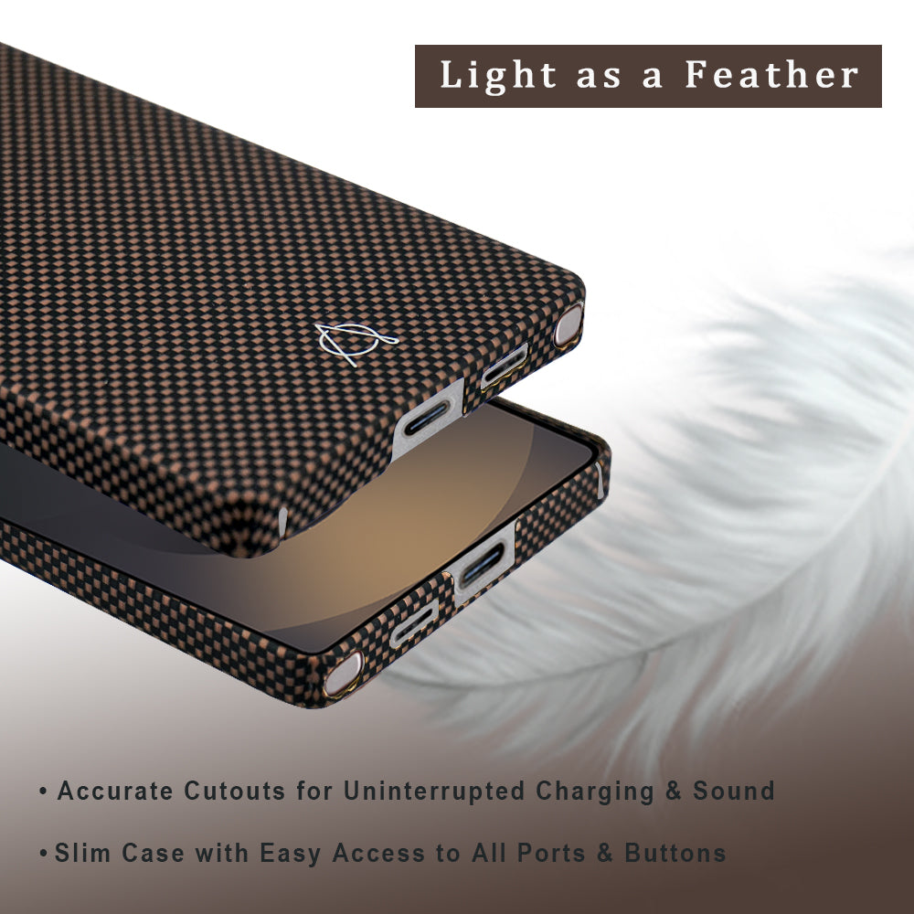 A-Case Aramid Fiber Case for Galaxy S25 Ultra - Desen