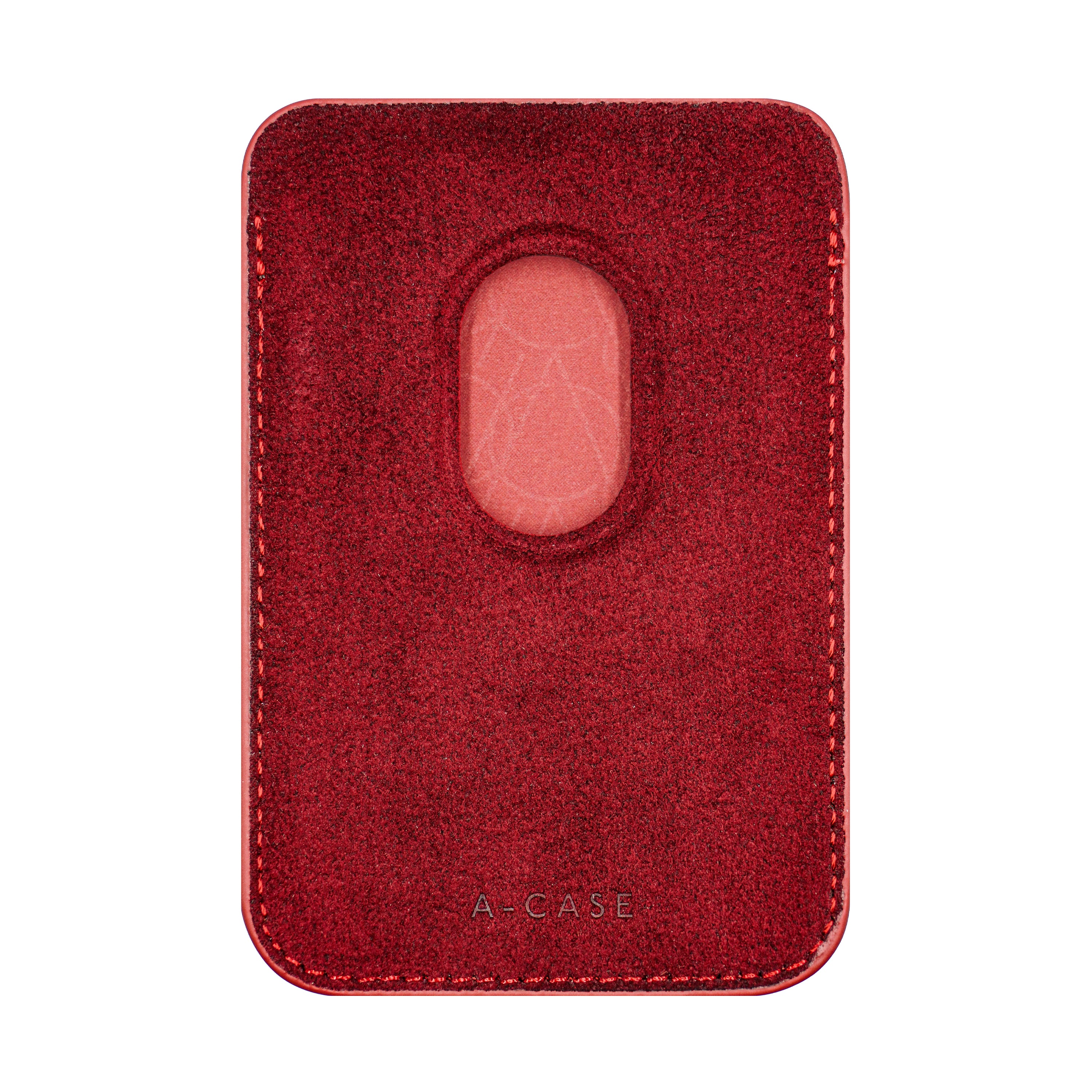 A-Case Alcantara Leather Premium Magnetic Card Holder - Kadife