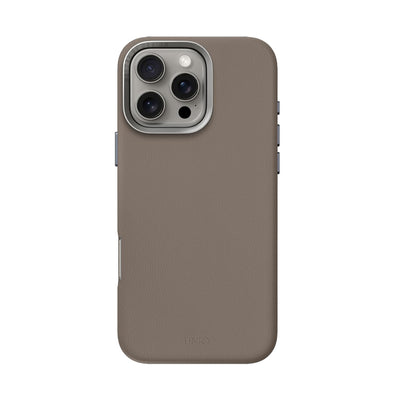 Uniq Lyden Vegan Leather Case For iPhone 16 Series - Black