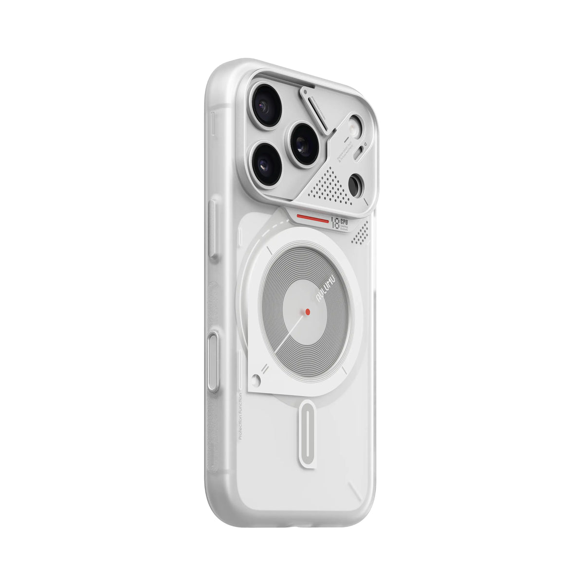 Aulumu Frosted TPU Full-Cover Case for iPhone 18 Pro Max - Hyper