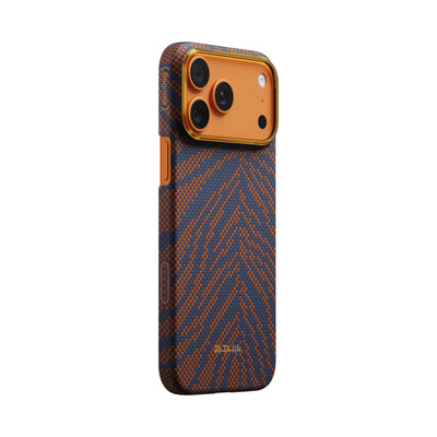 Pitaka Ultra-Slim Case With PitaTap Camera Control for iPhone 17 Pro Max - Breath of Veins