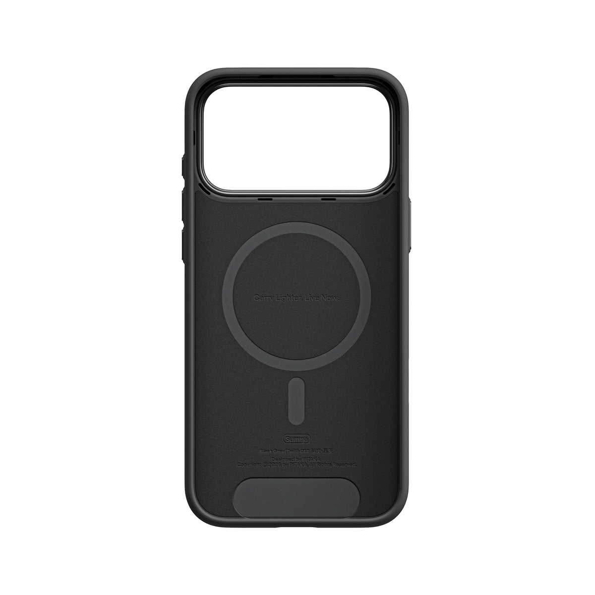 Pitaka Ultra-Guard Case With PitaTap Camera Control for iPhone 18 Pro - Black/Gray