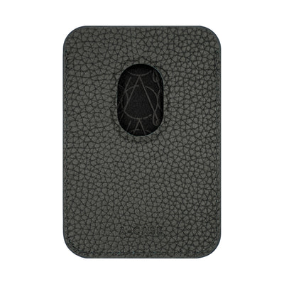A-Case Genuine Leather Premium Magnetic Card Holder - Amur