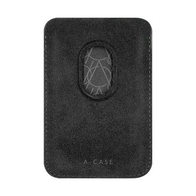 A-Case Alcantara Leather Premium Magnetic Card Holder - Kadife