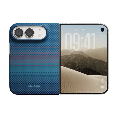 Pitaka Edge Aramid Fiber Case With PitaTap Camera Control For iPhone Duo - Moonrise