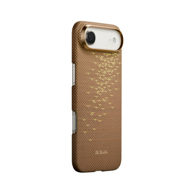 Pitaka Aramid Ultra-Slim Case With PitaTap for iPhone 17 Air - Golden Glint