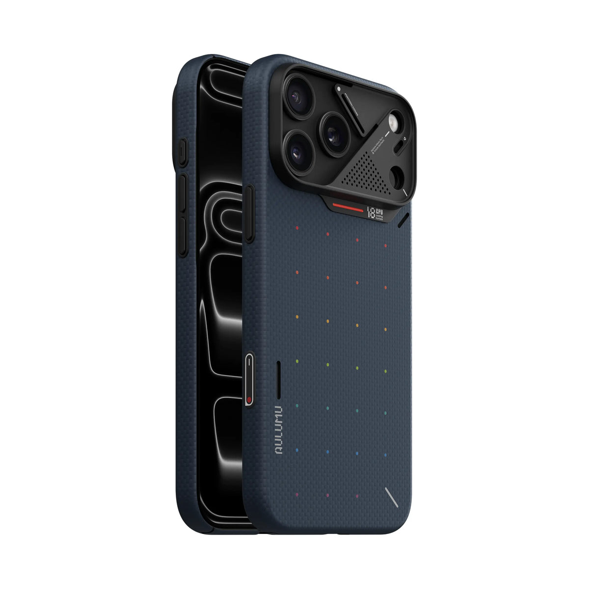 Aulumu Ultra Slim Aramid Fiber Case for iPhone 18 Pro Max - Particle